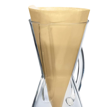 Filtres papier naturel pour cafetière 3 tasses - CHEMEX® - Caron : Torrefacteur français