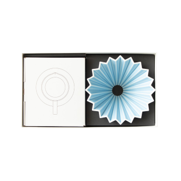 Dripper - Porcelaine - ORIGAMI® - Caron : Torrefacteur français