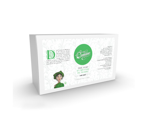Thé à la menthe du Maroc - Boîte de 40 sachets