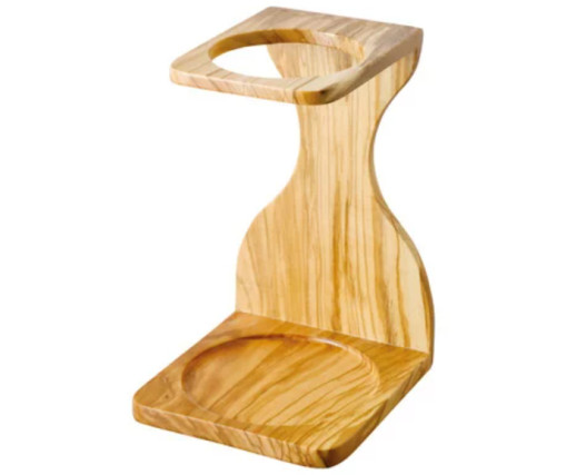 Support Slow Coffee Hario en bois d’olivier