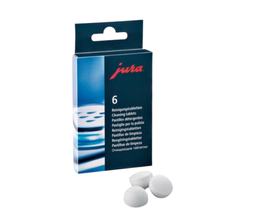 Boite de 6 pastilles de nettoyage machine à café